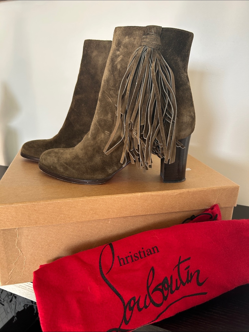 Christian Louboutin Jimmynetta Booties Size 37